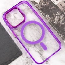 Чохол TPU Iris with MagSafe для Apple iPhone 14 Pro Max (6.7") – Фіолетовий