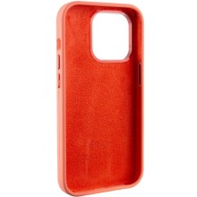 Чохол Silicone Case Metal Buttons (AA) для Apple iPhone 14 Pro Max (6.7") – Рожевий
