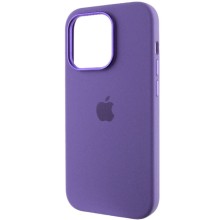 Чехол Silicone Case Metal Buttons (AA) для Apple iPhone 14 Pro Max (6.7") – Фиолетовый
