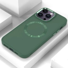 TPU чохол Bonbon Metal Style with MagSafe для Apple iPhone 14 Pro Max (6.7") – Зелений
