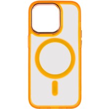 Чохол TPU Iris with MagSafe для Apple iPhone 14 Pro Max (6.7") – Помаранчевий