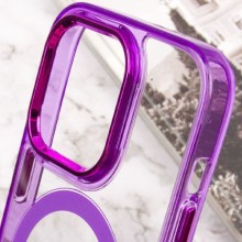 Чехол TPU Iris with MagSafe для Apple iPhone 14 Pro Max (6.7") – Фиолетовый