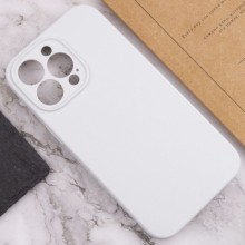 Чехол Silicone Case Full Camera Protective (AA) NO LOGO для Apple iPhone 14 Pro Max (6.7") – Белый