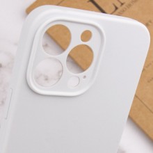 Чохол Silicone Case Full Camera Protective (AA) NO LOGO для Apple iPhone 14 Pro Max (6.7") – Білий
