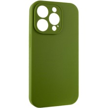 Чохол Silicone Case Full Camera Protective (AA) NO LOGO для Apple iPhone 14 Pro Max (6.7") – Зелений