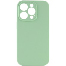 Чехол Silicone Case Full Camera Protective (AA) NO LOGO для Apple iPhone 14 Pro Max (6.7") – Зеленый