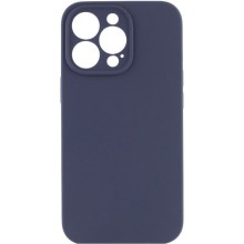Чехол Silicone Case Full Camera Protective (AA) NO LOGO для Apple iPhone 14 Pro Max (6.7") – Темно-синий