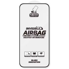 Защитное 3D стекло Blueo Invisible Airbag Anti-broken для Apple iPhone 14 Pro Max / 15 Plus (6.7") – Черный