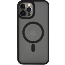 TPU+PC чехол Metal Buttons with MagSafe для Apple iPhone 14 Pro Max (6.7")