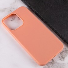 Силиконовый чехол Candy для Apple iPhone 14 Pro Max (6.7") – Rose Gold