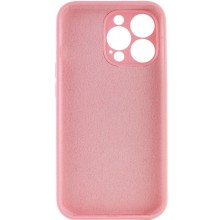 Чехол Silicone Case Full Camera Protective (AA) NO LOGO для Apple iPhone 14 Pro Max (6.7") – Розовый