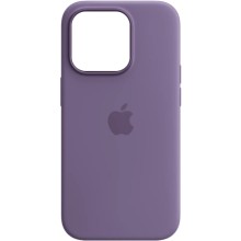 Чохол Silicone case (AAA) full with Magsafe and Animation для Apple iPhone 14 Pro Max (6.7") – Фіолетовий