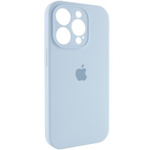 Чехол Silicone Case Full Camera Protective (AA) для Apple iPhone 14 Pro Max (6.7") – Голубой