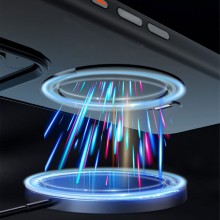 TPU+PC чехол Metal Buttons with MagSafe Colorful HQ Ring для Apple iPhone 14 Pro Max (6.7") – undefined