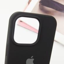 Чохол Silicone Case Full Protective (AA) для Apple iPhone 14 Pro Max (6.7") – Чорний