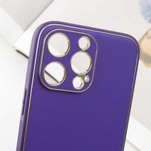 Шкіряний чохол Xshield для Apple iPhone 14 Pro Max (6.7") – Фіолетовий