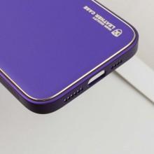 Шкіряний чохол Xshield для Apple iPhone 14 Pro Max (6.7") – Фіолетовий