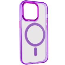 Чехол TPU Iris with MagSafe для Apple iPhone 14 Pro Max (6.7") – Фиолетовый
