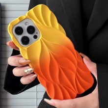 TPU чехол Leaf для Apple iPhone 14 Pro Max (6.7") – Желтый