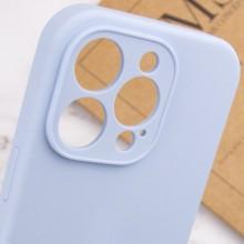 Чохол Silicone Case Full Camera Protective (AA) NO LOGO для Apple iPhone 14 Pro Max (6.7") – Блакитний