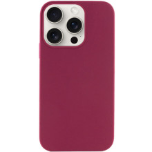 Чехол Silicone Case Full Protective (AA) NO LOGO для Apple iPhone 14 Pro Max (6.7") – Бордовый