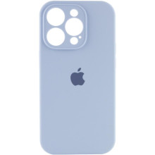 Чехол Silicone Case Full Camera Protective (AA) для Apple iPhone 14 Pro Max (6.7") – Голубой