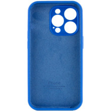 Чехол Silicone Case Full Camera Protective (AA) для Apple iPhone 14 Pro Max (6.7") – Синий
