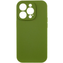 Чохол Silicone Case Full Camera Protective (AA) NO LOGO для Apple iPhone 14 Pro Max (6.7") – Зелений