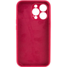 Чохол Silicone Case Full Camera Protective (AA) NO LOGO для Apple iPhone 14 Pro Max (6.7") – Червоний