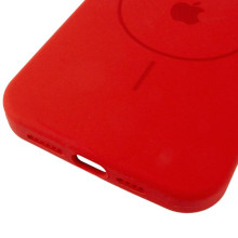 Чехол Silicone Case Full Protective (AA) V2 with MagSafe для Apple iPhone 14 Pro Max (6.7") – Красный