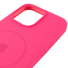 Чехол Silicone Case Full Protective (AA) V2 with MagSafe для Apple iPhone 14 Pro Max (6.7") – Розовый