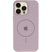 Чехол Silicone Case Full Protective (AA) V2 with MagSafe для Apple iPhone 14 Pro Max (6.7") – Серый