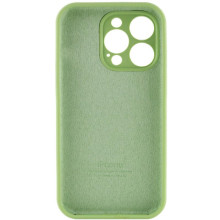 Чехол Silicone Case Full Camera Protective (AA) для Apple iPhone 14 Pro Max (6.7") – Мятный