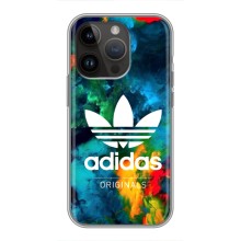Чехлы Адидас для iPhone 14 Pro Max (AlphaPrint) (Яркий Адидас)