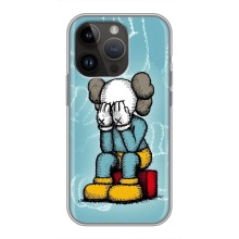 Чехлы для iPhone 14 Pro Max - Bearbrick Louis Vuitton (PREMIUMPrint) (Плач Bearbrick)