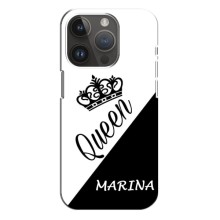 Чехлы для iPhone 14 Pro Max - Женские имена (MARINA)