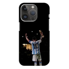Чехлы Лео Месси Аргентина для iPhone 14 Pro Max (Лео Чемпион)