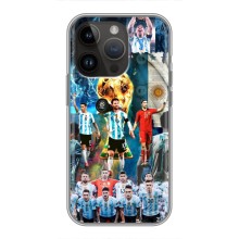 Чехлы Месси для iPhone 14 Pro Max (AlphaPrint) (Аргентина Месси)