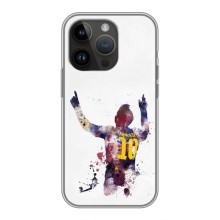 Чехлы Месси для iPhone 14 Pro Max (AlphaPrint) (Messi Barca)