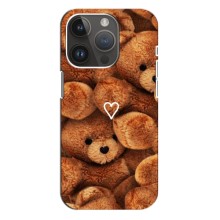 Чехлы Мишка Тедди для Айфон 14 Про Макс – Плюшевый медвеженок
