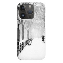 Чехлы на Новый Год iPhone 14 Pro Max (Снегом замело)