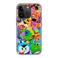 Чехлы Brawl Stars для iPhone 14 Pro Max (AlphaPrint)