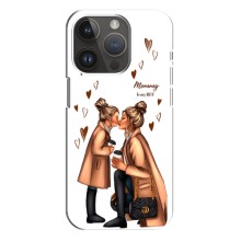 Чохол з друком для iPhone 14 Pro Max - (Мама з дитинкою) (AlphaPrint) – Донька і мама