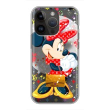 Чехол Disney Mouse iPhone 14 Pro Max (PREMIUMPrint) (Minni с бантиком)