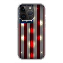 Чехол Флаг USA для iPhone 14 Pro Max (Флаг США 2)