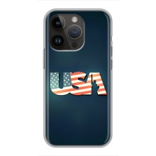 Чехол Флаг USA для iPhone 14 Pro Max – USA