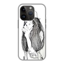 Чехол с печатью для iPhone 14 Pro Max - (Мода) (AlphaPrint) – Фото девочки