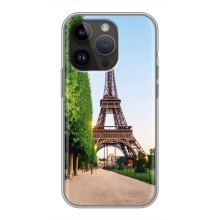 Чехол Эйфелева Башня для iPhone 14 Pro Max - (AlphaPrint) (Дорога в Париж)