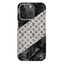 Чехол Стиль Louis Vuitton на iPhone 14 Pro Max (LV на белом)