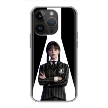 Чехлы Венсдей на iPhone 14 Pro Max Уэнсдей (AlphaPrint) (W-Wednesday)